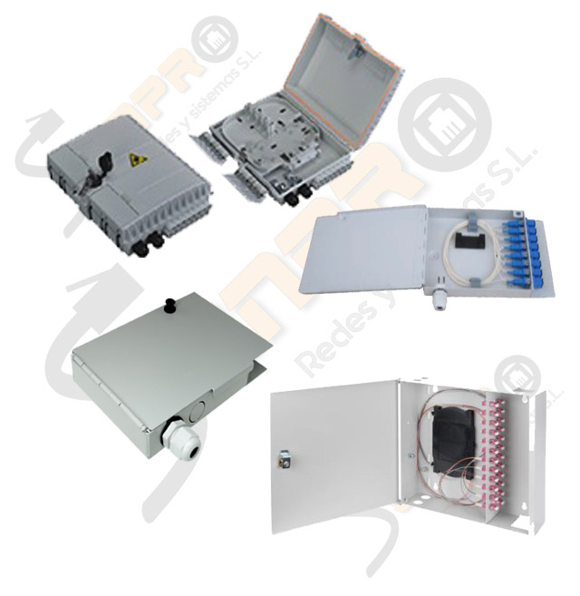 CAJAS DE EMPALME Y DISTRIBUCIÓN FIBRA ÓPTICA